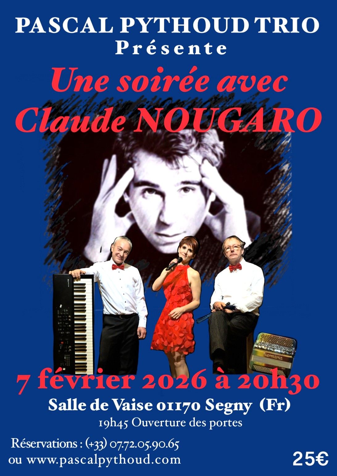 Affiche Nougaro Segny